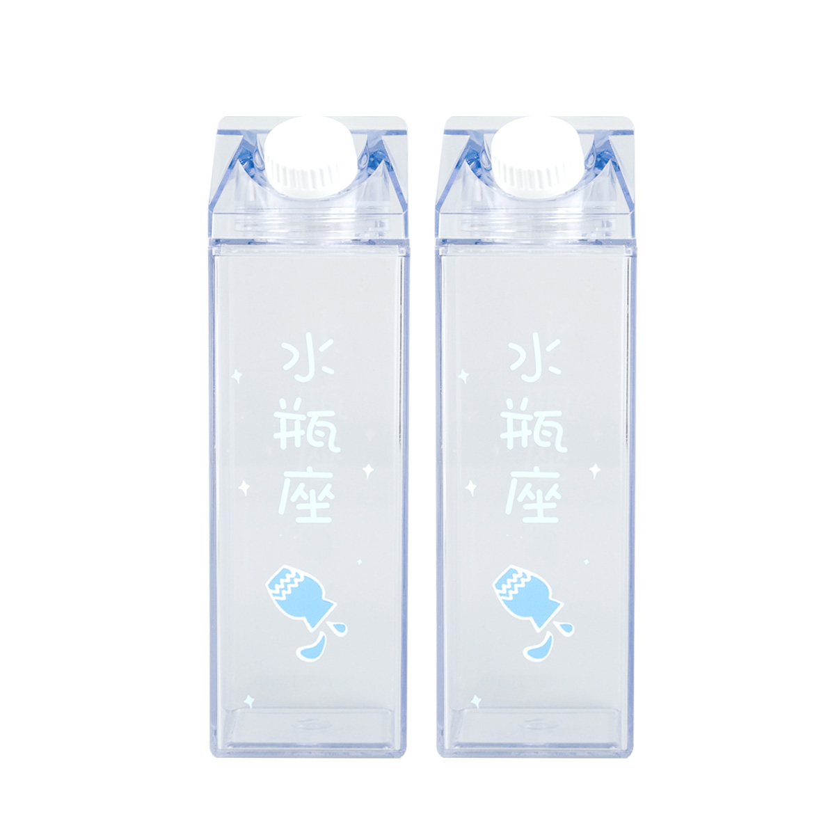 Milk Carton Water Bottle (500ml)